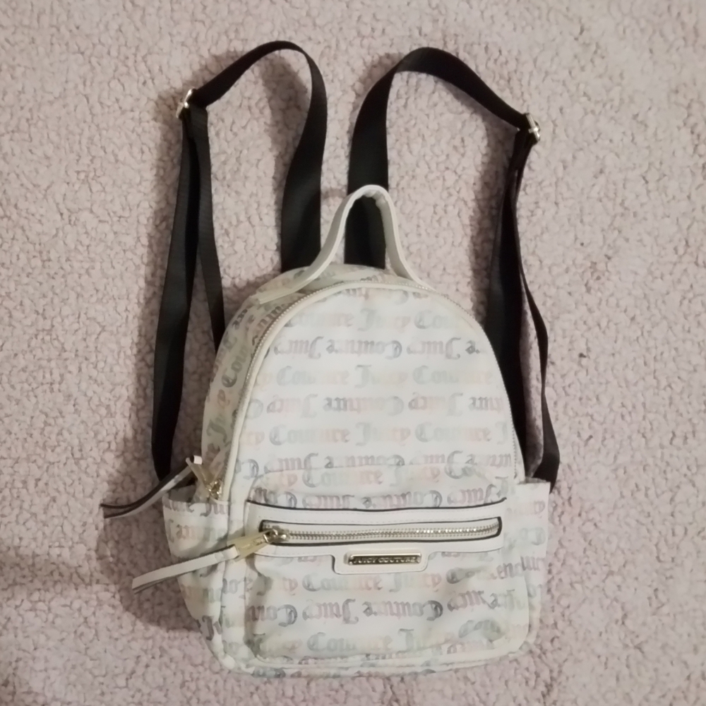 Stylish White Backpack